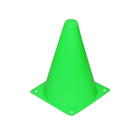 Cono Demarcatorio Plástico Flexible 18 Cms VERDE