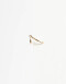 Bijou Cuff Strass Earcuff Con Cubic - Dorado