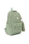 Mochila escolar Verde