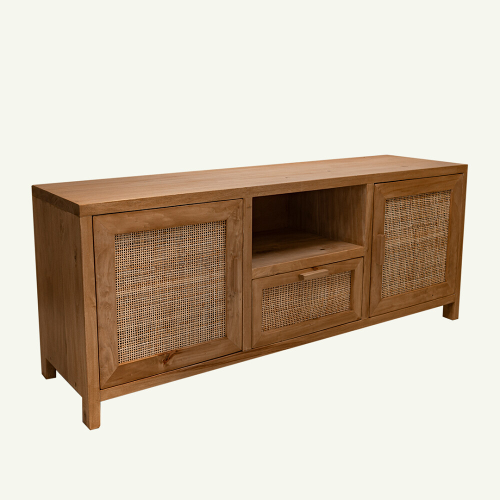 Rack con puertas y cajón con esterilla 150x40x60h Rack con puertas y cajón con esterilla 150x40x60h
