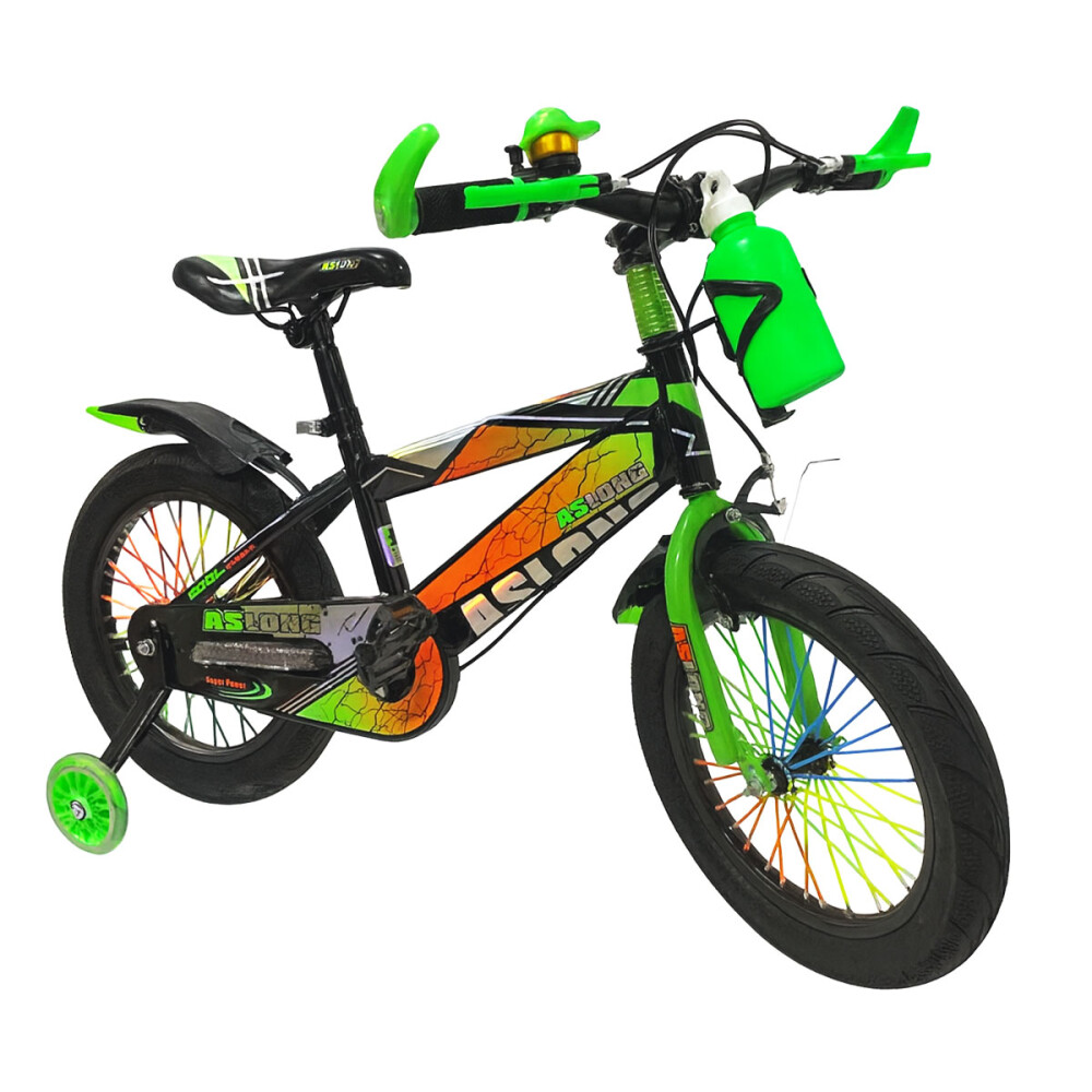 Bicicleta LONG Rodado 16 Verde