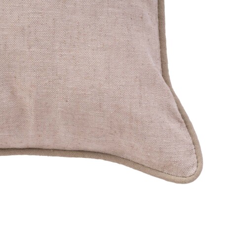 FUNDA DE ALMOHADÓN LINO-Y-ALGODON NATURAL-BEIGE CLAYTON BEIGE