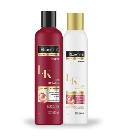 Pack Shampoo Y Acondicionador Tresemme Liso Keratina 400 ml + 200 ml Pack Shampoo Y Acondicionador Tresemme Liso Keratina 400 ml + 200 ml