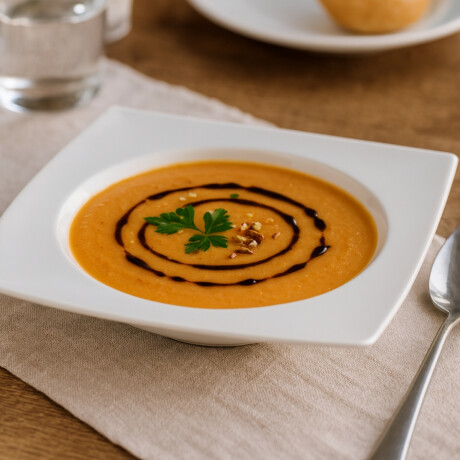 Plato Hondo Cuadrado Actualite 23 cm 450 ml Blanco Porcelana Plato Hondo Cuadrado Actualite 23 cm 450 ml Blanco Porcelana