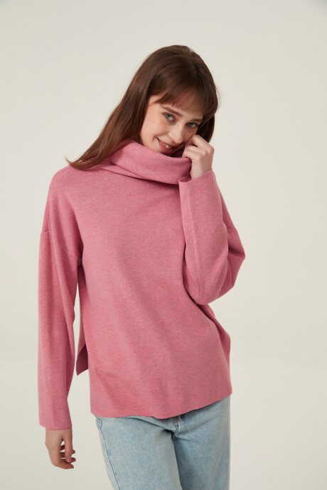 Polera Drucilla Rosa Oscuro