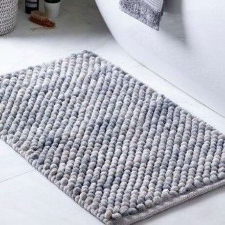 Alfombra 40X60Cm Bucle Gris Alfombra 40X60Cm Bucle Gris