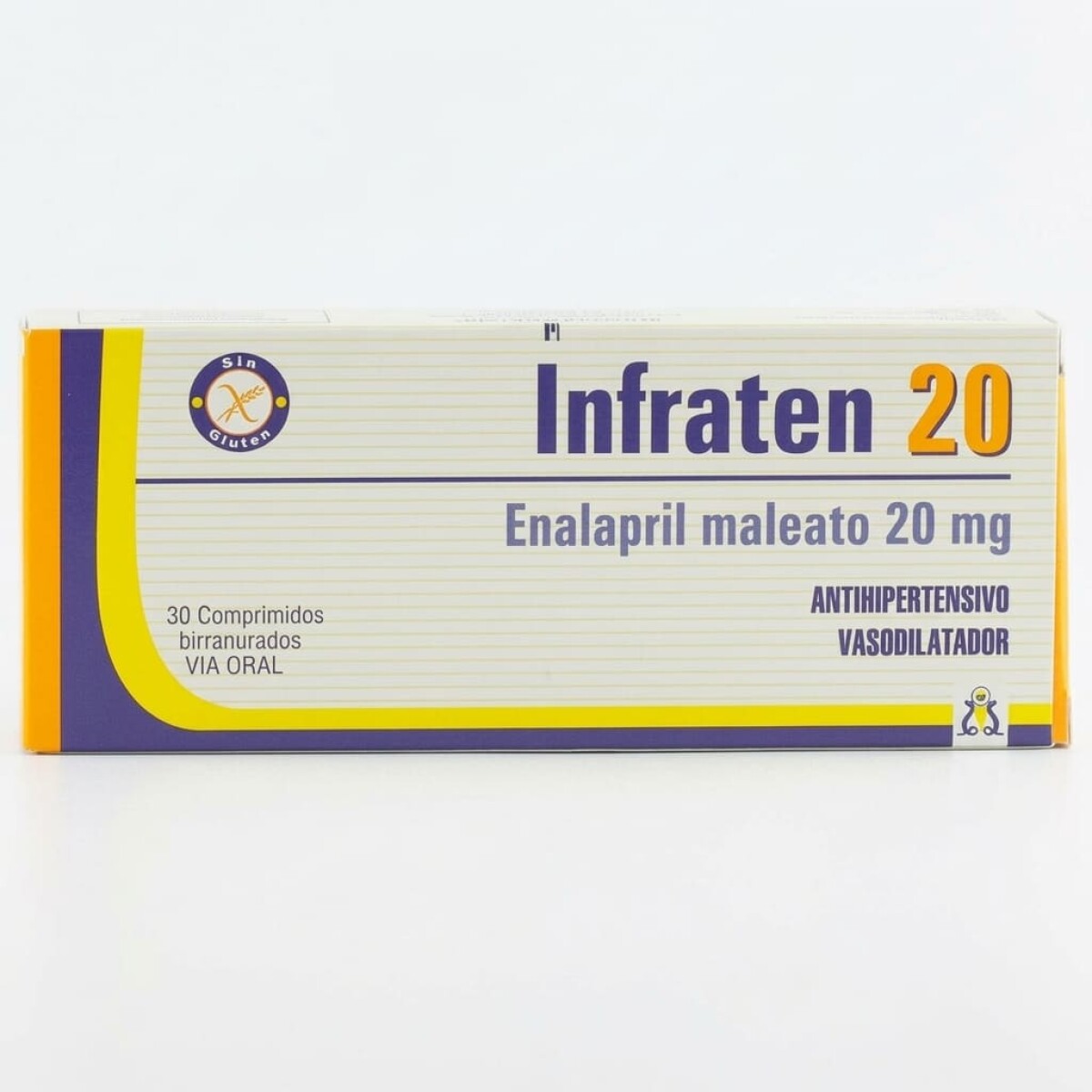 INFRATEN 20 CJ X 30 COMPRIMIDOS 