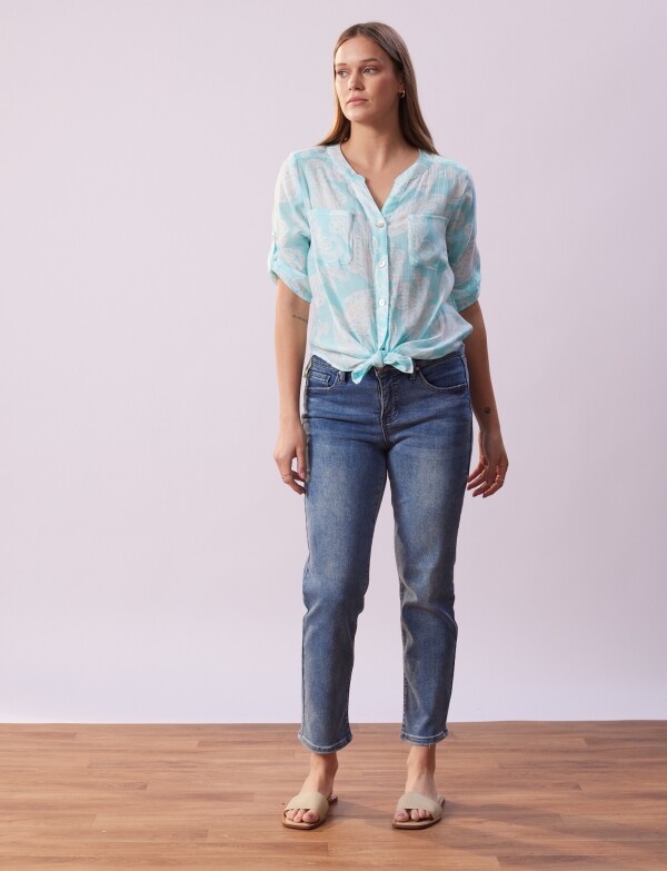 Blusa Nudo CELESTE/MULTI