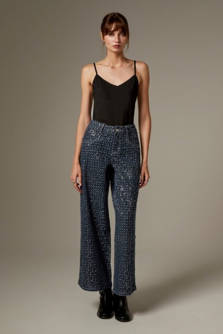 Pantalon Clavira Azul Indigo