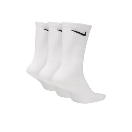 MEDIAS NIKE EVERYDAY LTWT CREW 3PR White