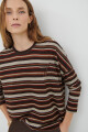 REMERA RAYA MARRON