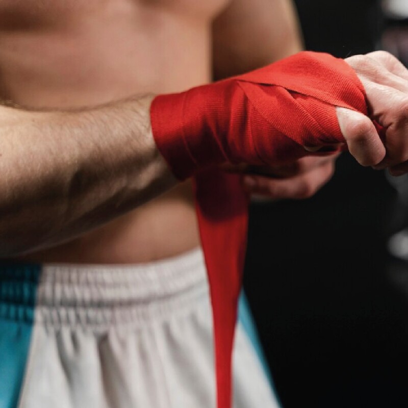 Vendas De Boxeo Pro Style Everlast Rosa Rojo