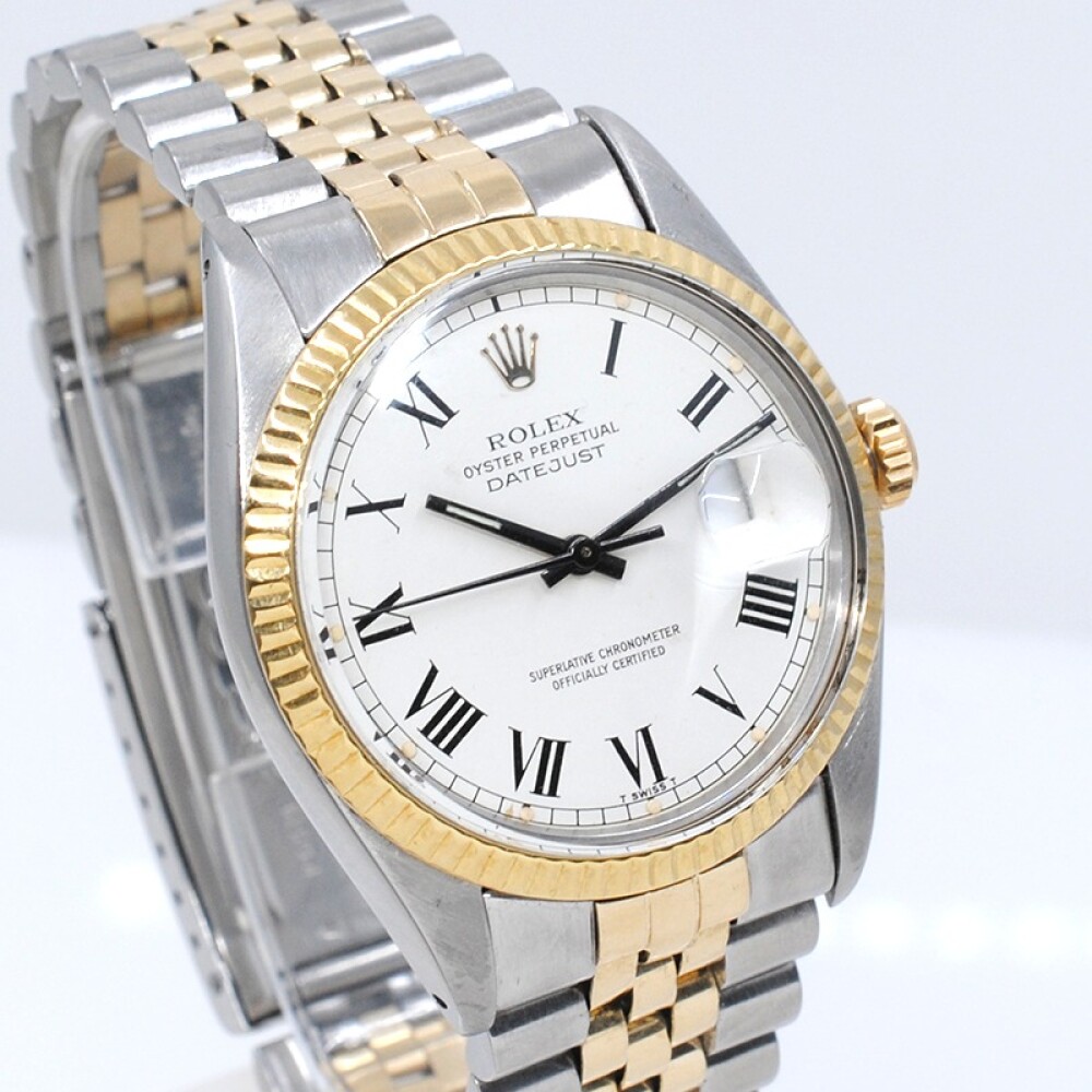 Rolex Datejust 16000 acero y oro 36 mm año 1980 calendario rápido Rolex Datejust 16000 acero y oro 36 mm año 1980 calendario rápido