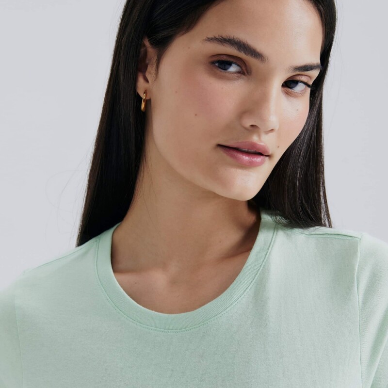 BLUSA MM FEM VERDE CLARO