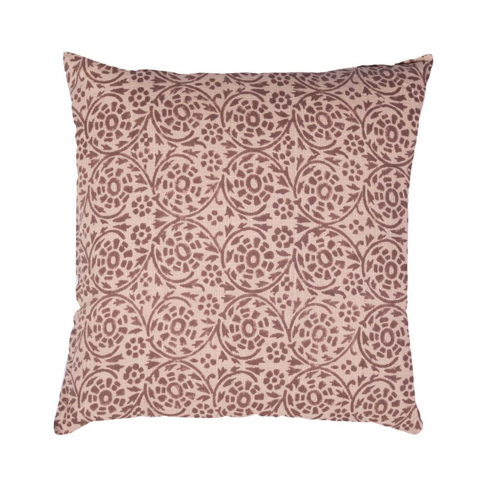 ALMOHADÓN ZARAGOZA 45*45 ALGODON BEIGE/TAUPE