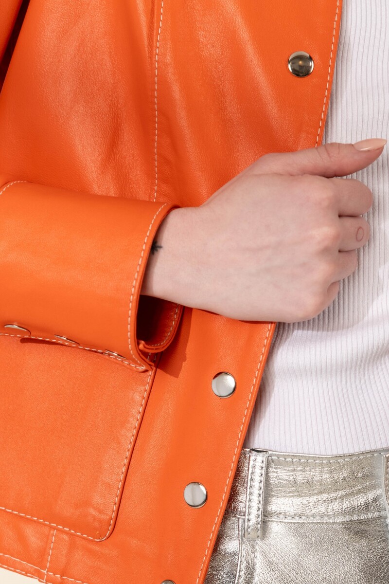 Campera Paulina Naranja