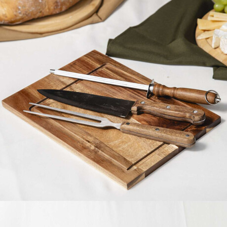 Set Asador Rath Negro