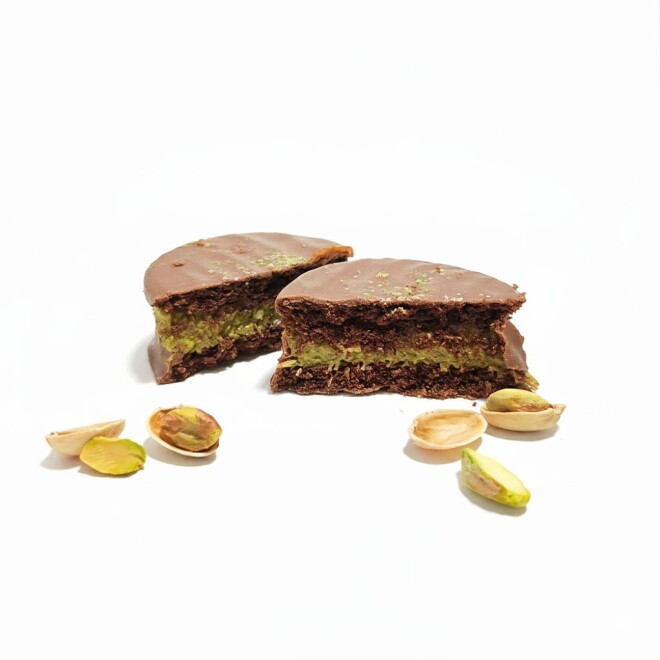 Caja Alfajor DUBAI Chocolate Leche 37% x6 unidades Caja Alfajor DUBAI Chocolate Leche 37% x6 unidades