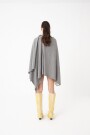 PONCHO TEJIDO Gris