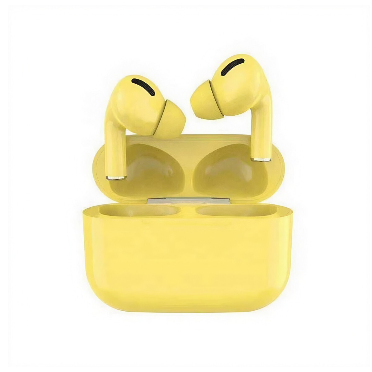 Auriculares bluetooth in ear amarillo económico con estuche 