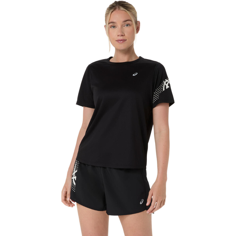Polo Running Icon SS Top Mujer Performance Black