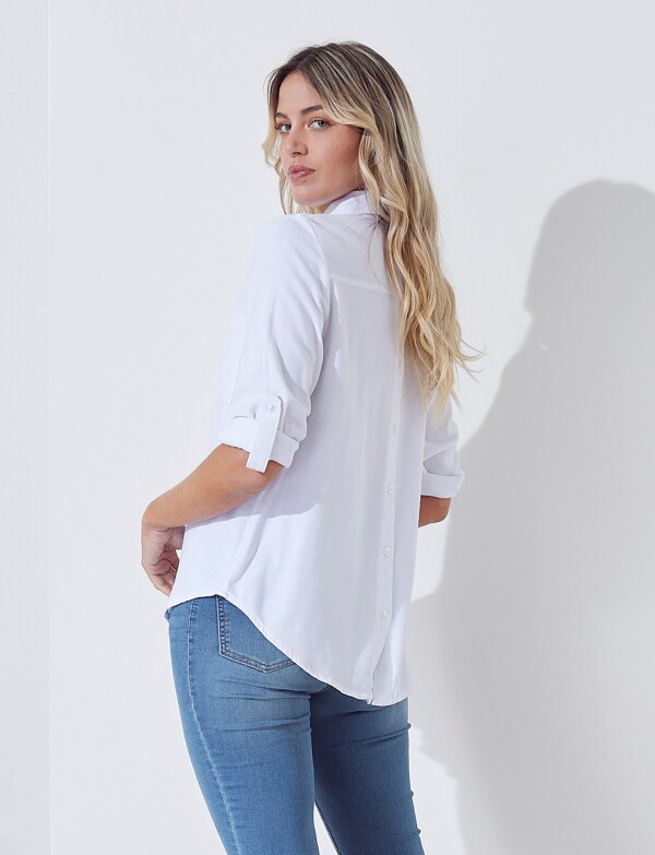 Blusa Algodon BLANCO