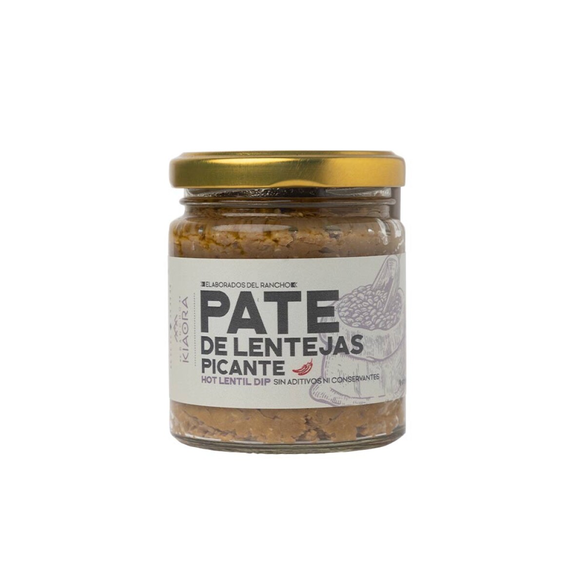 Pate De Lentejas Picante 180 Grs 