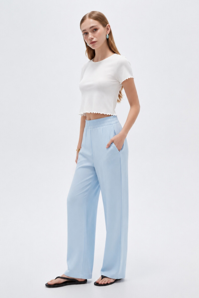 Pantalon Delfin - Celeste 