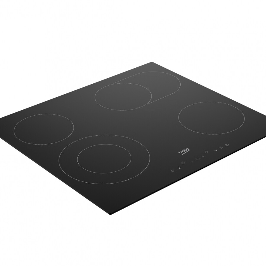 Anafe vitrocerámico 4 hornallas Beko HIC64403T Anafe vitrocerámico 4 hornallas Beko HIC64403T