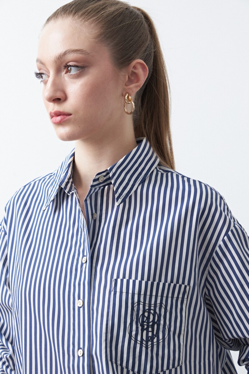 CAMISA FAREO Azul Marino