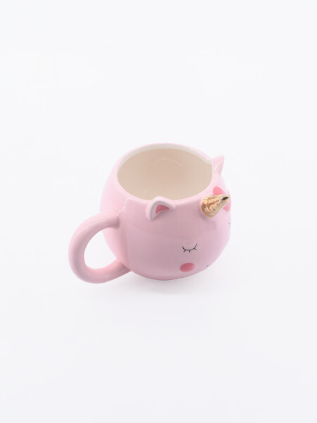 TAZA UNICORNIO ROSADO