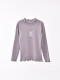 POLERA GIRL'S TEAM II GRIS