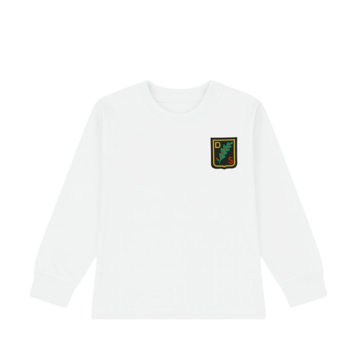 T-shirt manga larga Kinder Colegio Alemán Blanco