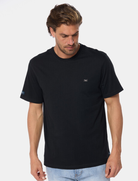 REMERA LISA Negro