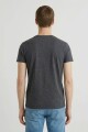 Remera cuello redondo ICONIC 150 Gris melange oscuro