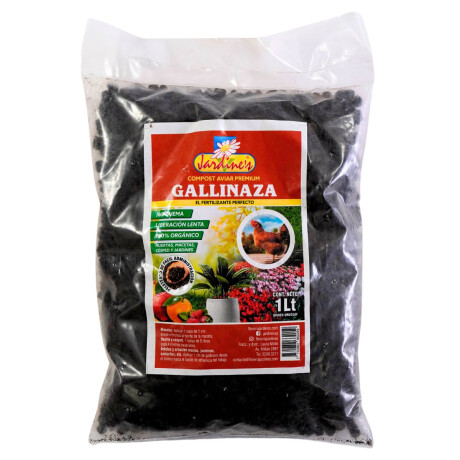 FERTILIZANTE JARDINES ORGANICO GALLINAZA 1 LITRO FERTILIZANTE JARDINES ORGANICO GALLINAZA 1 LITRO