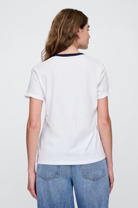 Remera Gráfico Mujer White Uk