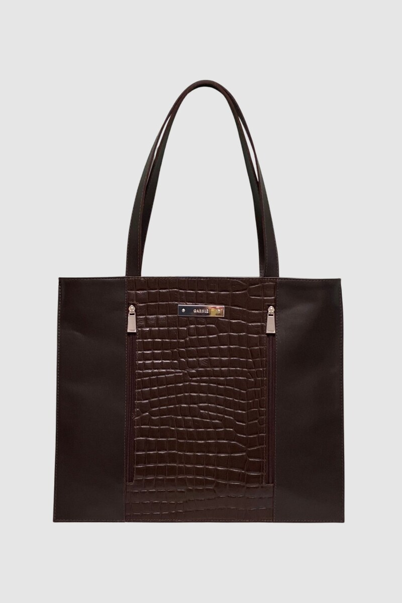 Cartera Isabel - Chocolate 