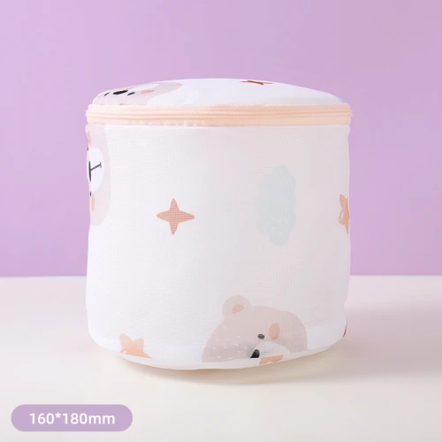 Bolsa De Lavandería Cilíndrica - Ositos Bolsa De Lavandería Cilíndrica - Ositos