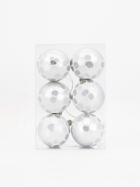 CHIRIMBOLOS SET 6 unidades PLATEADO