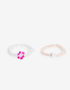 Sets Anillos Color Set De Anillos Para Niñas - Dorado