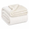 Frazada Manta Polar Corderito 2 Plazas BEIGE