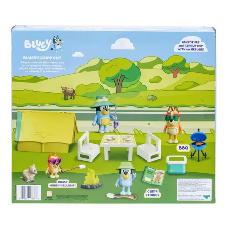 Bluey Juego de Campamento Bluey Juego de Campamento