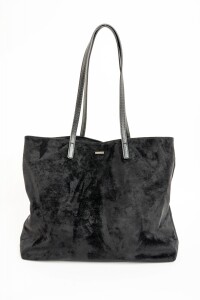 Travel Bag Gamuza Vegana Negro