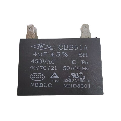 Capacitor / condensador de 4 contactos 4uf Capacitor / condensador de 4 contactos 4uf