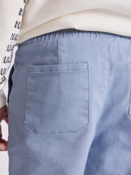 Pantalón twill Celeste