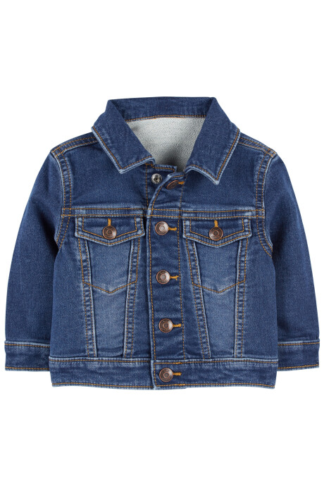Campera de jean clásica Sin color