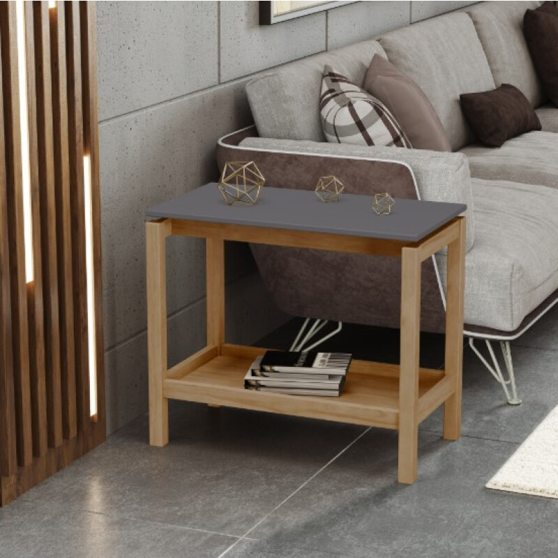 Mesa Auxiliar Barcelona – Línea Barcelona Color Roble / Ferrolack Mesa Auxiliar Barcelona – Línea Barcelona Color Roble / Ferrolack