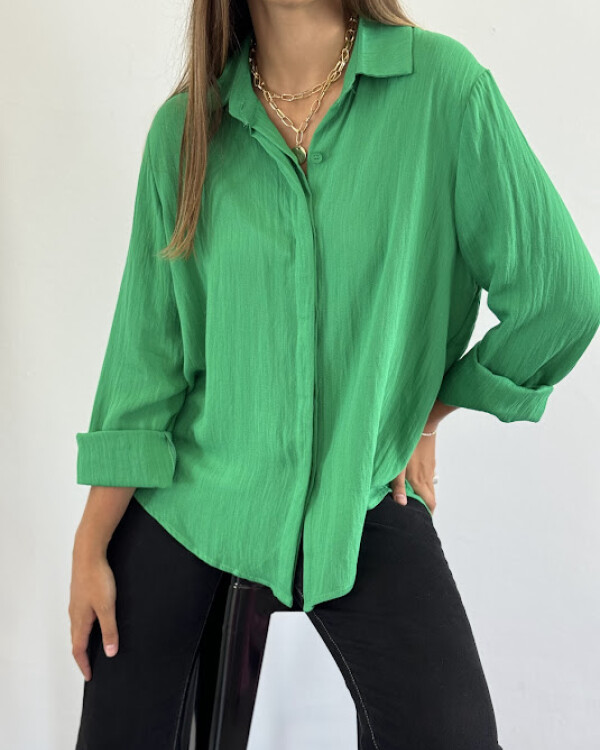 Camisa Lupe verde