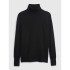 OC MERINO TNECK TRUE BLACK